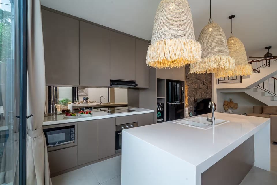 Luxury Villa, 4 Bedrooms, Private Pool | Private kitchen | Electric kettle, eco-friendly cleaning products, paper towels