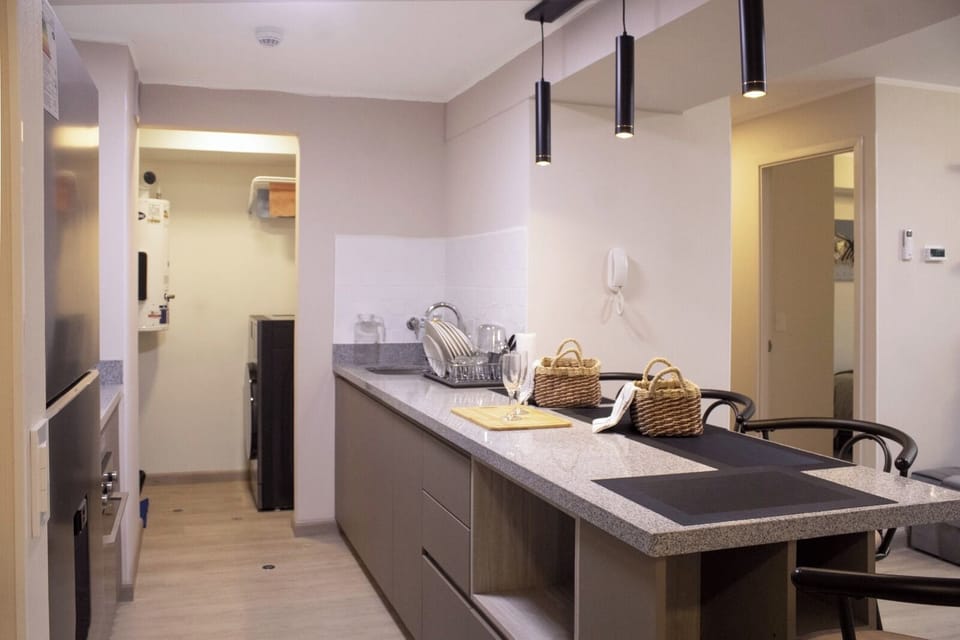 Luxury Apartment, Lanai, Sea View | Private kitchen | Fridge, microwave, oven, stovetop