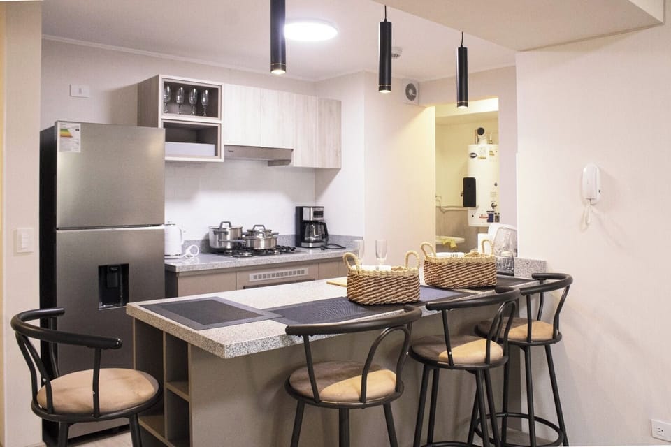Luxury Apartment, Lanai, Sea View | Private kitchen | Fridge, microwave, oven, stovetop