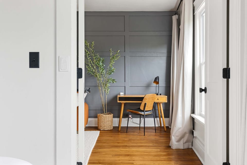 French Doors & Desk