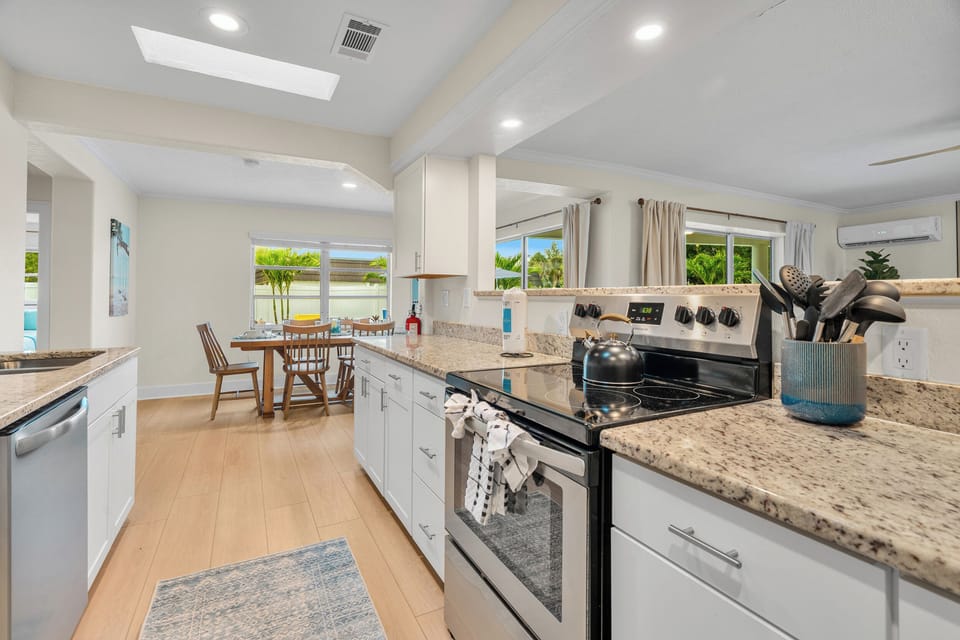 We hope that you will appreciate all of these gorgeous stainless steel appliances as much as we do :)