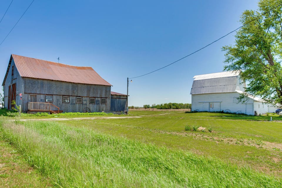 Home + Barn Exterior