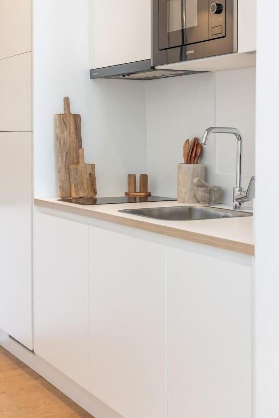 Apartment, Balcony | Private kitchen