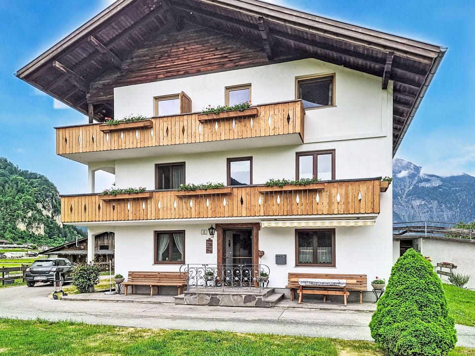 House, Cottage, Balcony, Paint