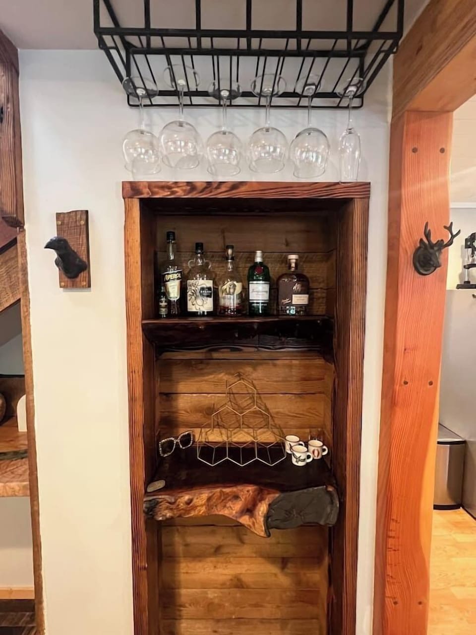 Bar…usually stocked with something to sip on.