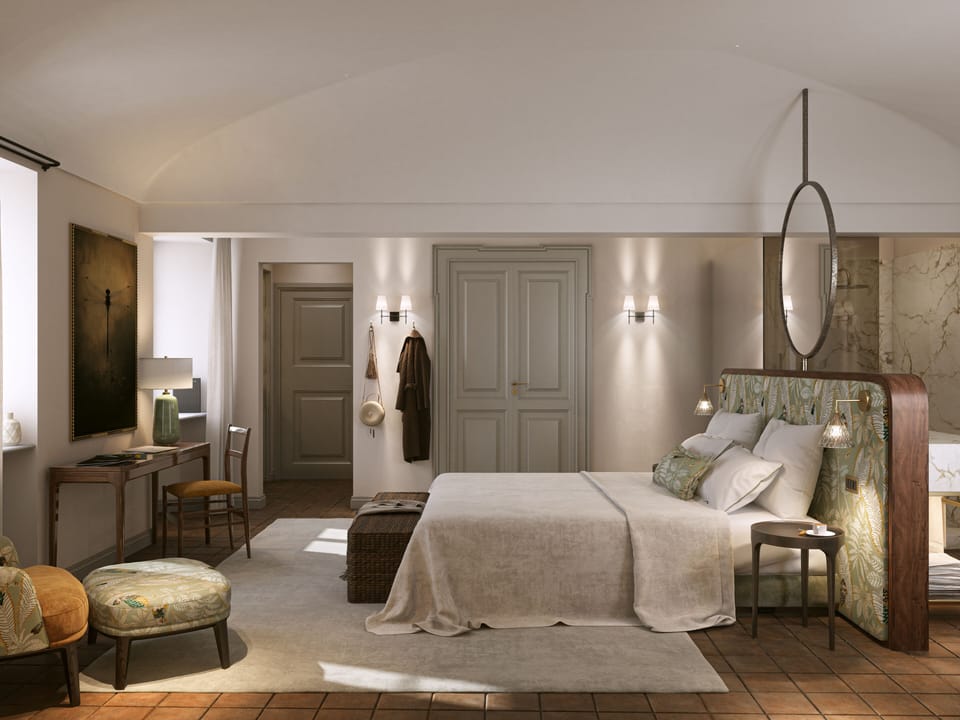 Heritage Villa | Egyptian cotton sheets, premium bedding, memory foam beds, minibar