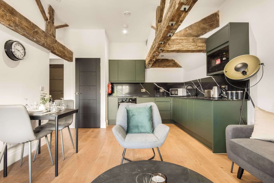 Open plan living space