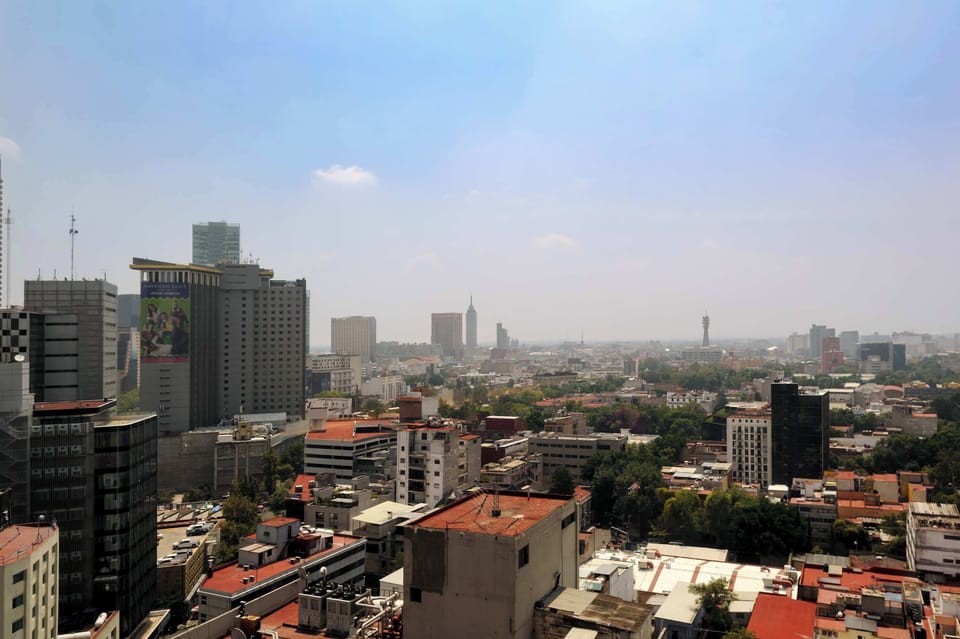 Stunning panoramic views of the city skyline.
