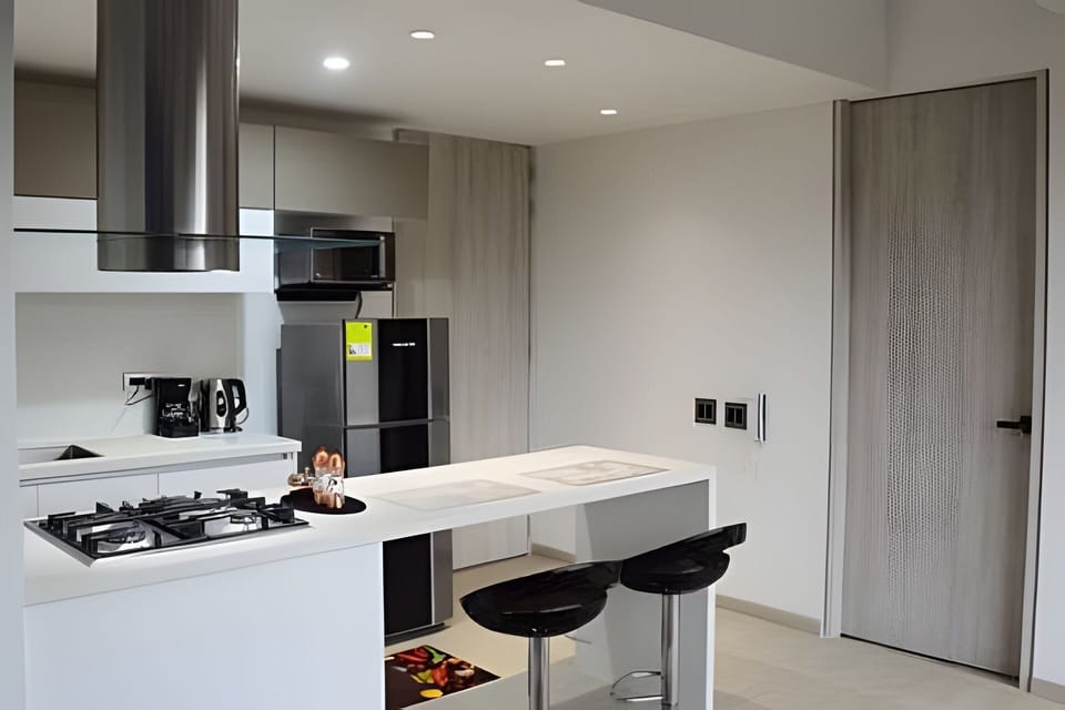 Apartment, City View | Private kitchen