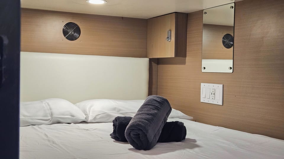 Deluxe Shared Dormitory, Women only, Private Bathroom | Free WiFi, bed sheets