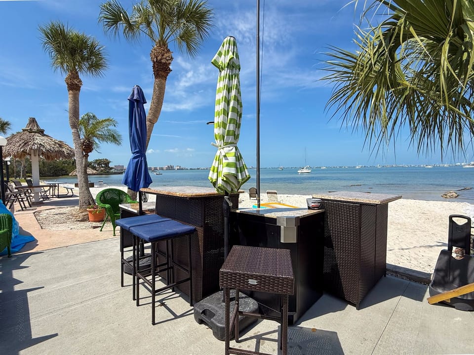 Equipped grilling area