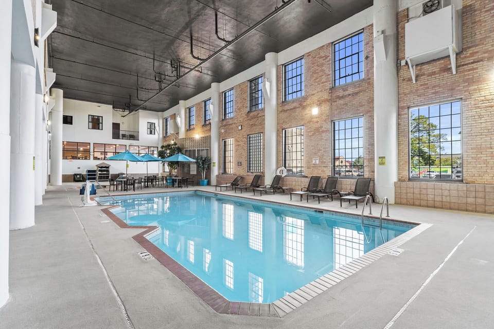 Welcome to Captain's Quarters by The Brix! A newly renovated 2-Bedroom, 2-Bathroom corner suite with spectacular views of the William A. Irvin and downtown. Perfect for families, this spacious condo features a full kitchen, foosball, and pool!