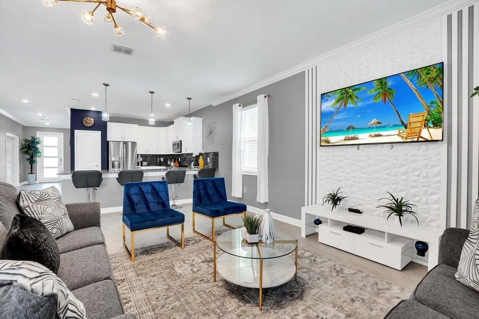 House, Multiple Beds, Pool View (STL109-4280-9-GP) | Living area
