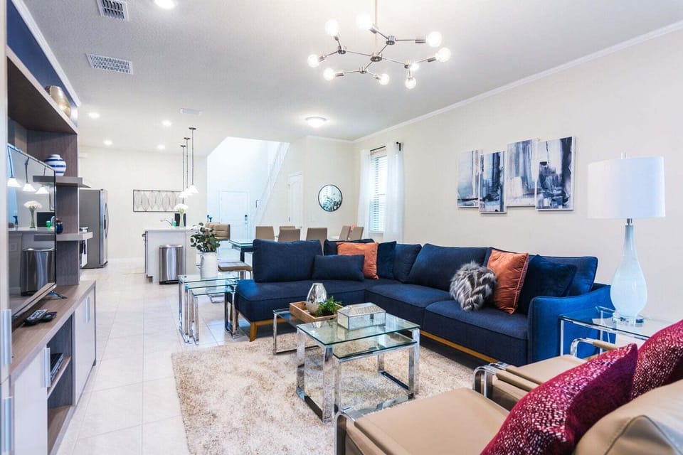 House, Multiple Beds, Pool View (SOL102-5493-6-GP) | Living area