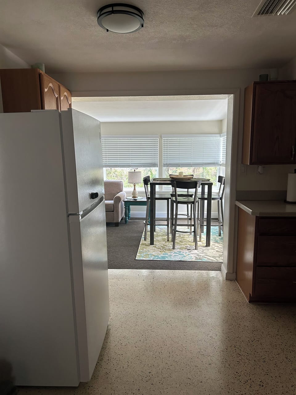 Living dining area