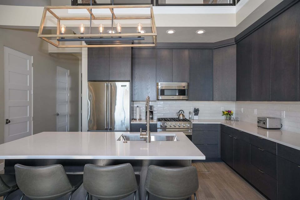 Viking stainless appliances