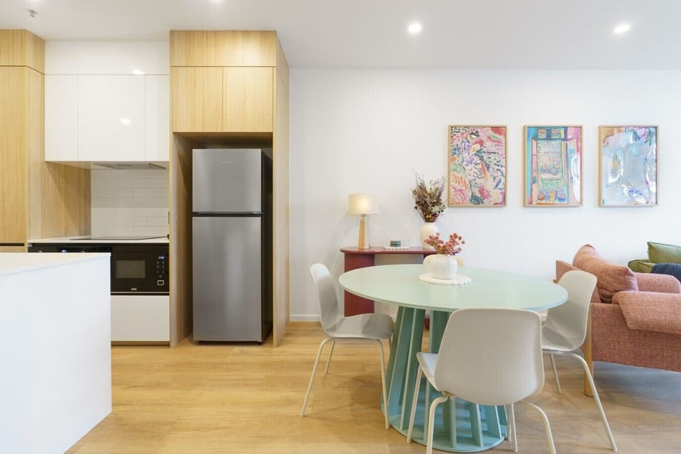 Whether it`s breakfast before an adventure or dinner with friends, this inviting dining space makes every meal feel special.