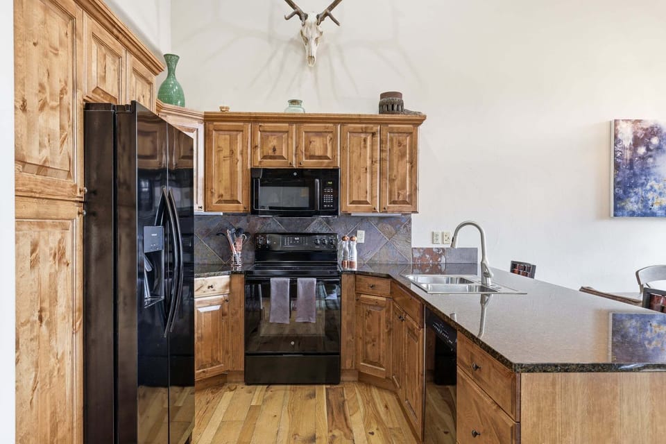 Fully equipped kitchen
