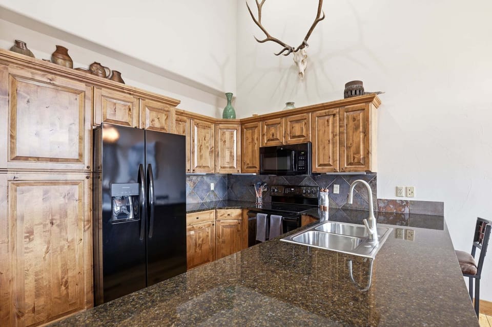 Fully equipped kitchen