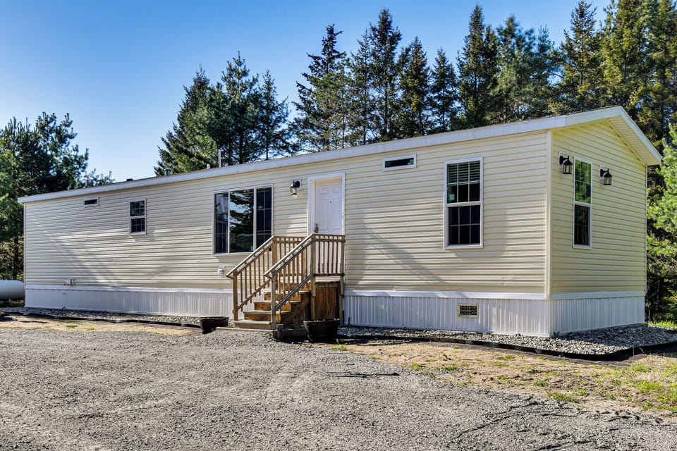 Front Exterior | Single-Story Home