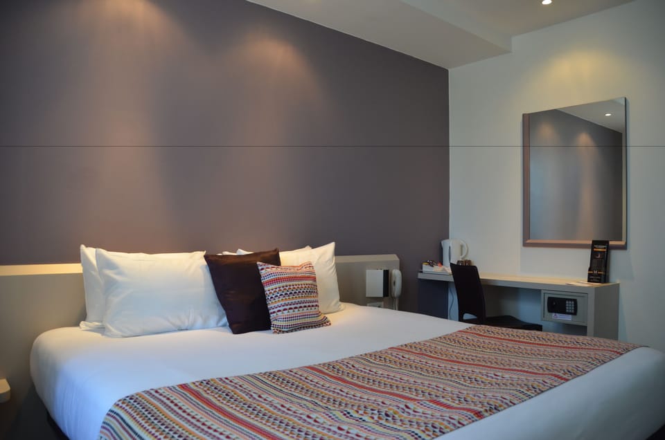 In-room safe, desk, blackout drapes, iron/ironing board