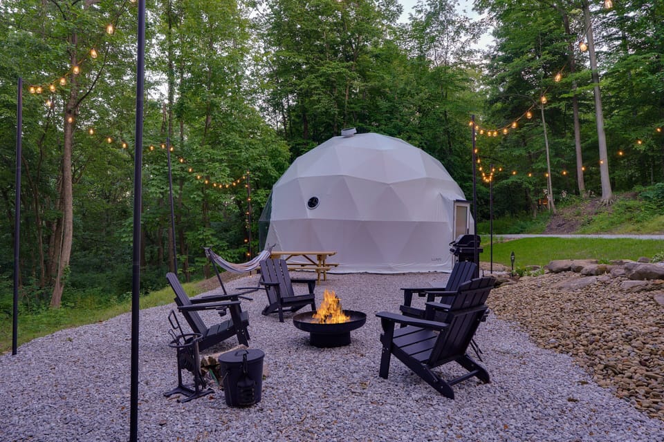 Enjoy peaceful afternoons by the fire!