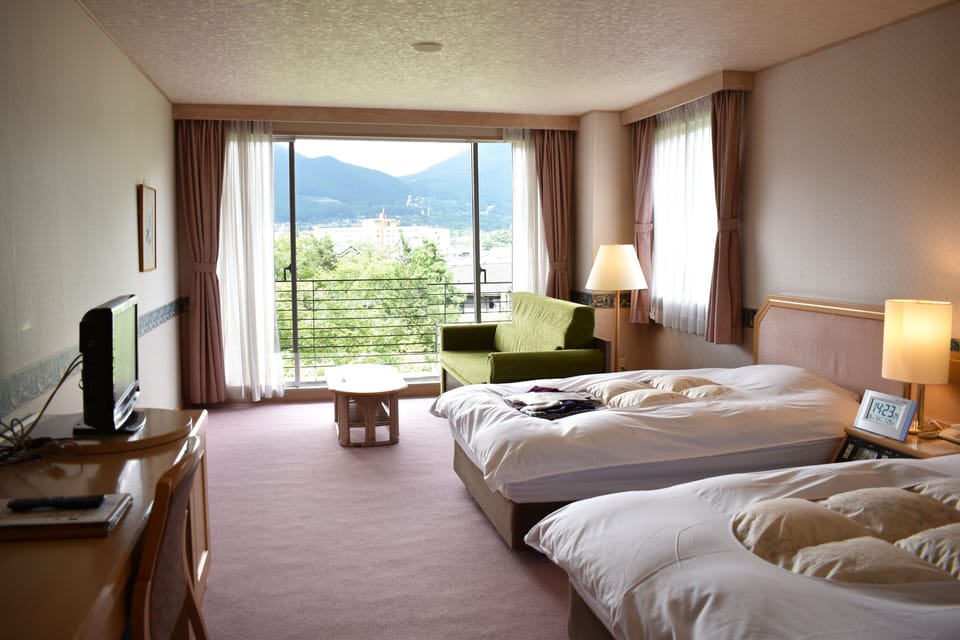 Twin Room, Mountain View | In-room safe, desk, WiFi (free)