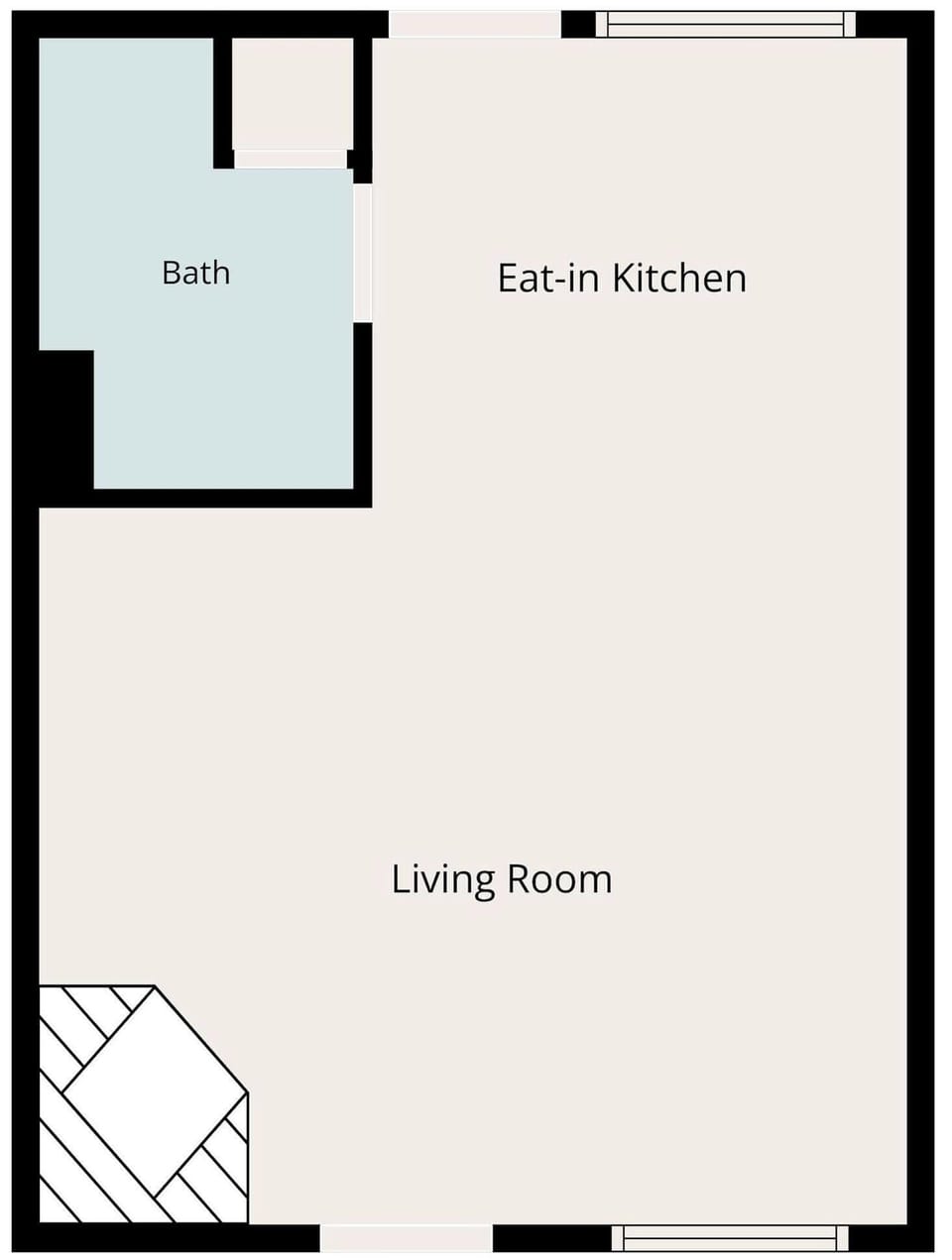 House | 1 bedroom, high-speed internet