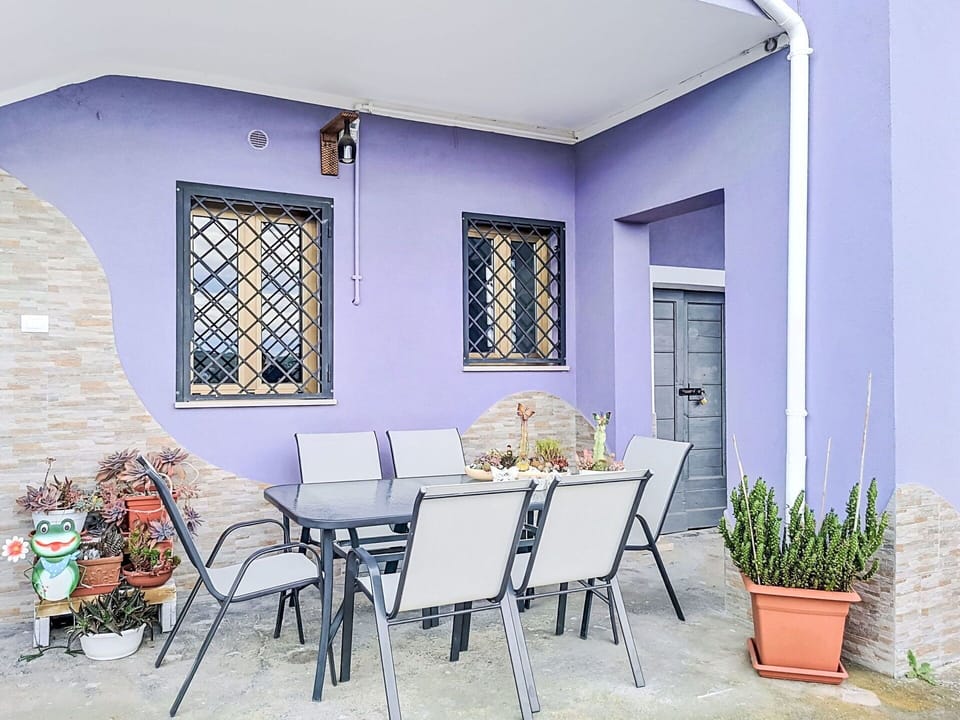 Home, Door, Flowerpot, Porch, Chair, Houseplant, Yard, Garden, Paint, Estate