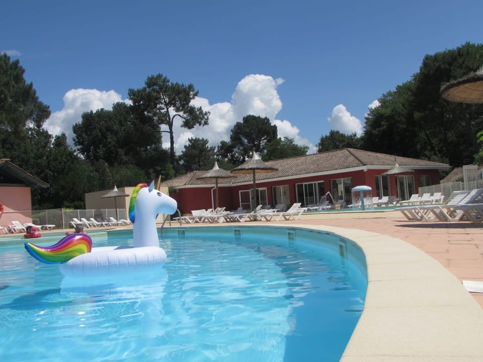 Splash into summer at the heated outdoor pool, one of two open from April through late September.