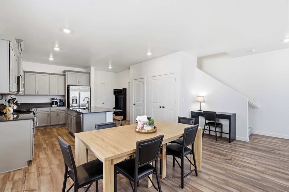 Dining Area with Kitchen View