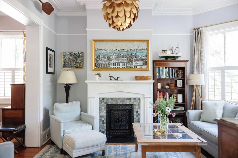 The spacious living room offers a comfortable place to relax, connect, and unwind after a day of exploring