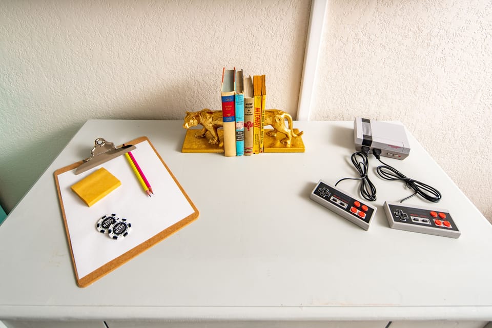 Premium bedding, memory foam beds, in-room safe, desk