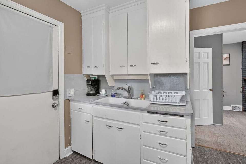 Kitchen | Coffee Station | Sink & Cabinet Space
