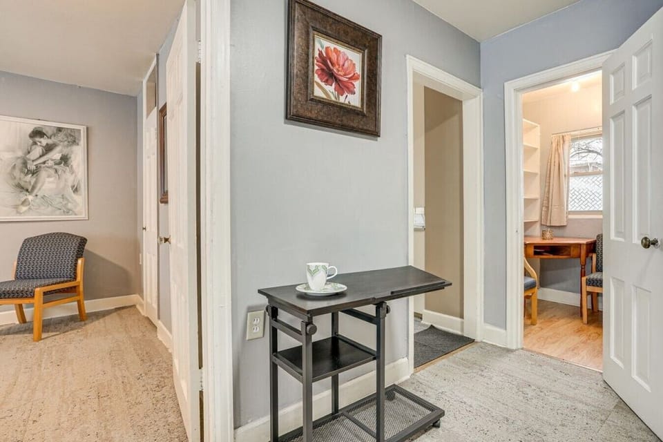 Hallway Nook | Accent Table | Open Doorway Access