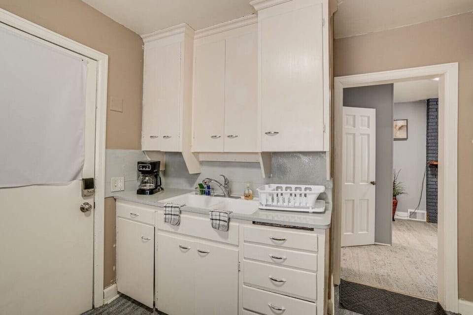 Kitchenette | Vintage Cabinetry | Coffee Station
