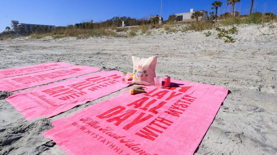 MyStay Beach Towels and Welcome Gifts!