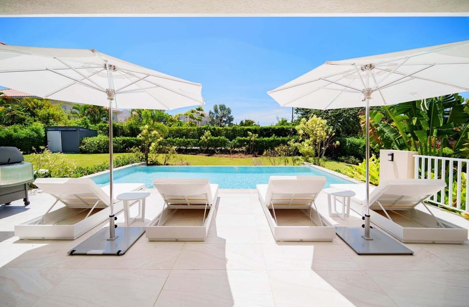 Stunning pool set amongst your private garden