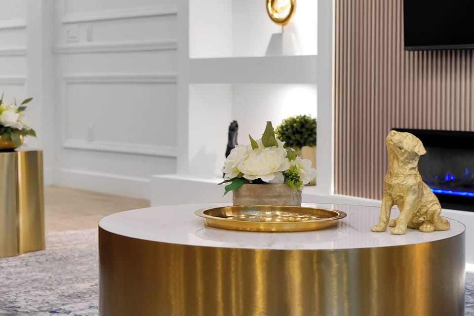 Modern luxury finishes and LED lighting throughout