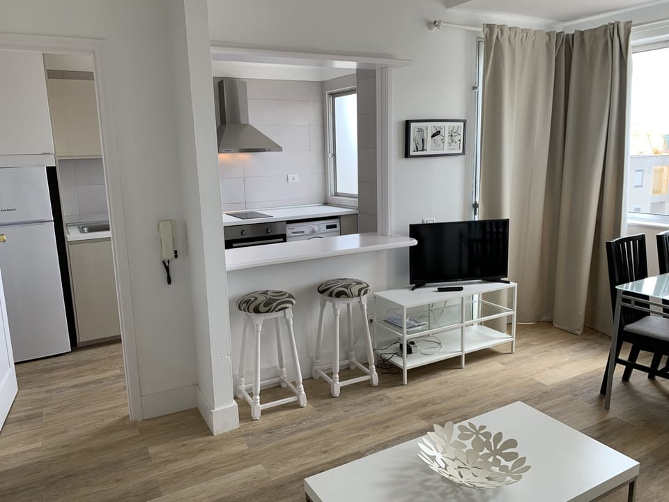 Superior Apartment, 1 Bedroom | Living area | Flat-screen TV