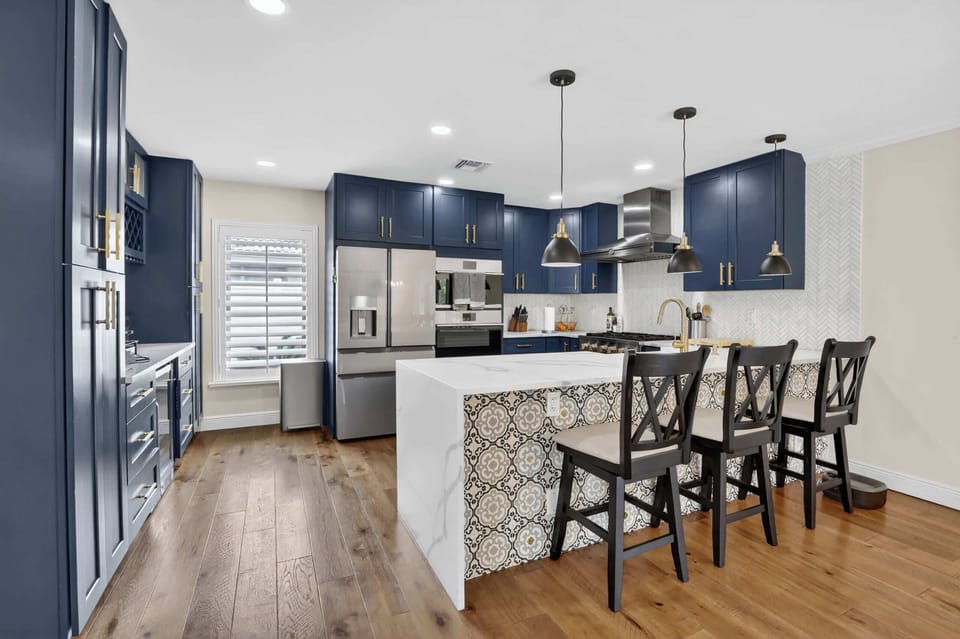 A kitchen designed for easy living and unforgettable stays