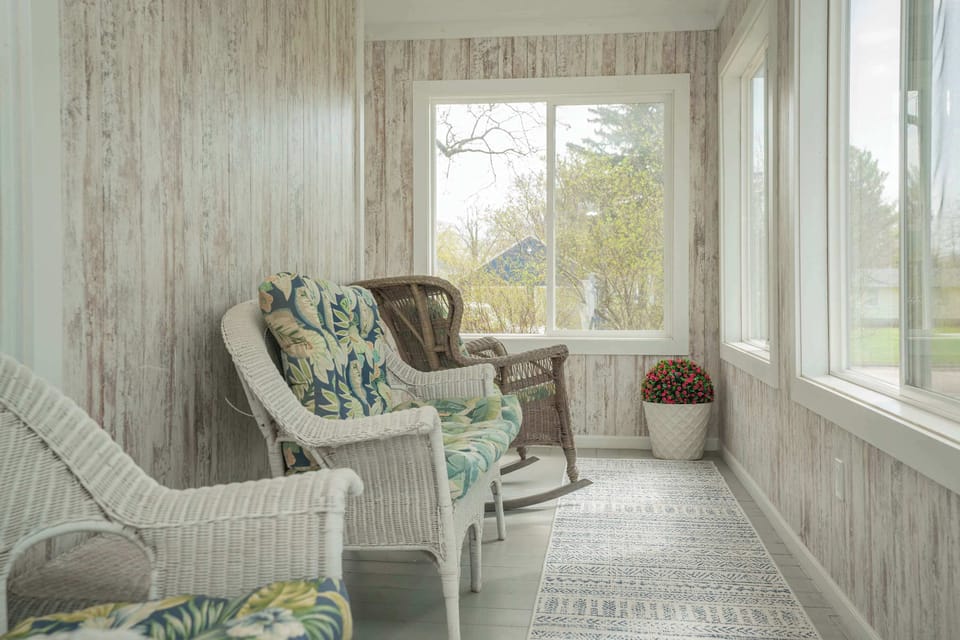 A peaceful patio retreat