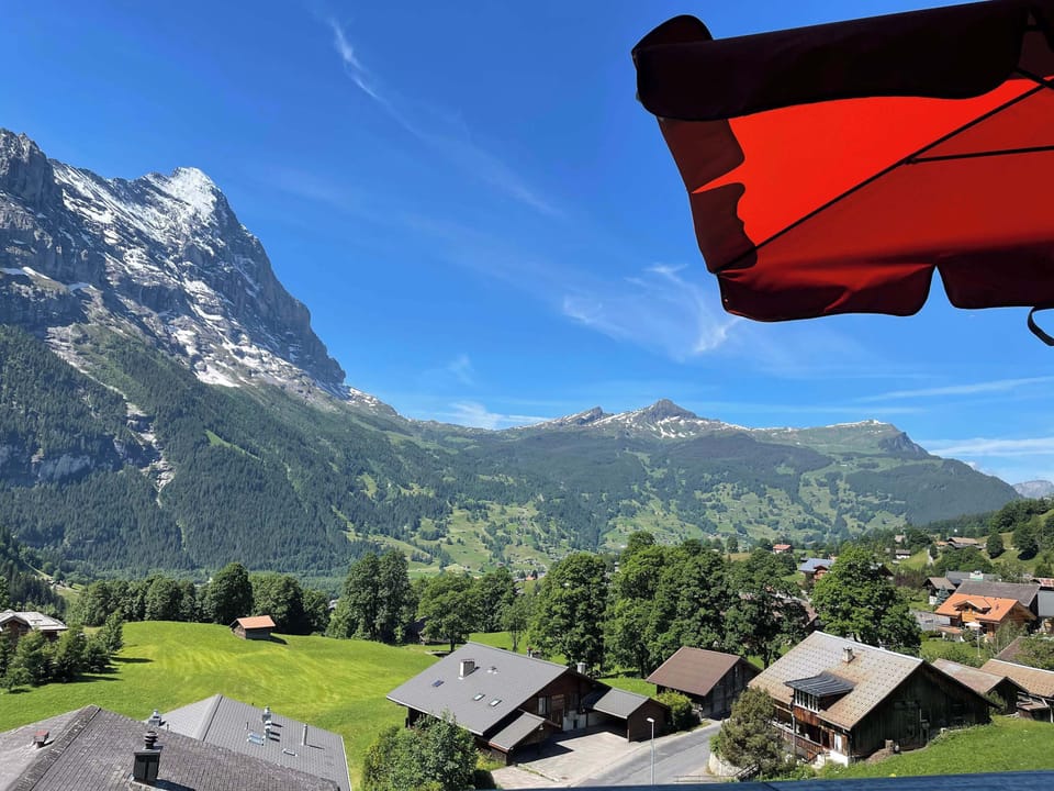 Mountain views from the Balcony