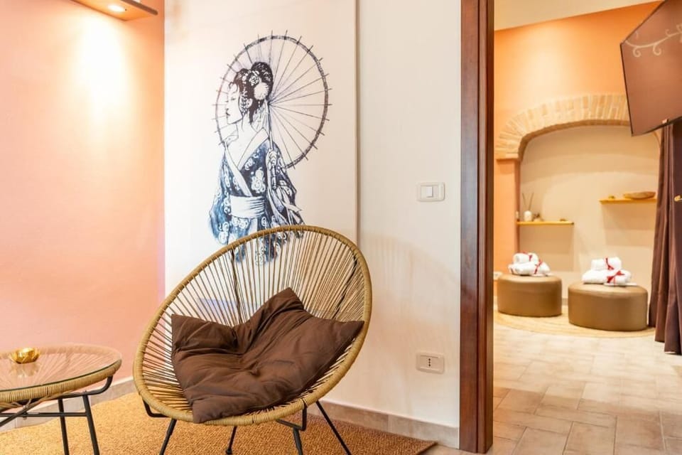 Suite, Private Pool | Living area | TV
