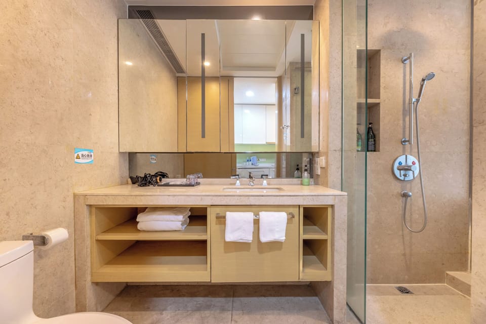 Comfort Single Room, Lanai, River View | Bathroom | Shower, hair dryer, towels, soap
