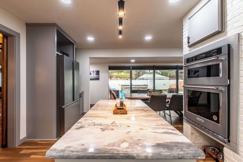 House, Multiple Beds, Pool Access, Ocean View (1617 Ocean) | Private kitchen