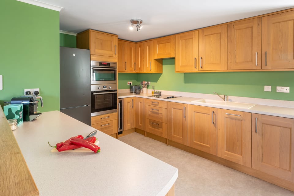 Moor View, Reepham: A well-equipped fitted kitchen awaits