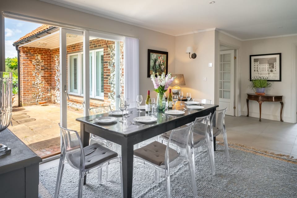 Ground floor: A spacious light-filled kitchen/dining room