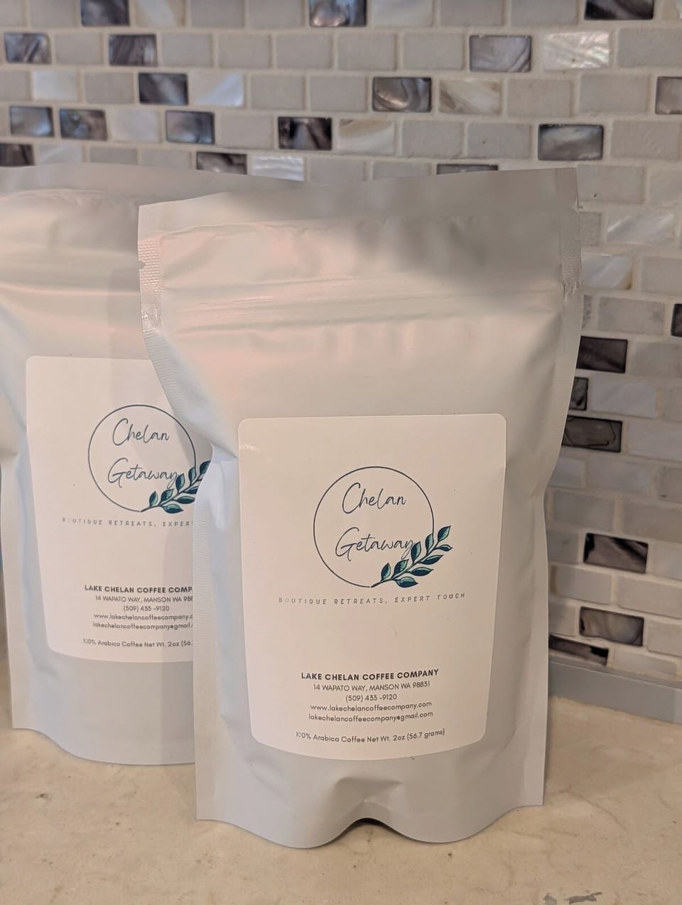 Locally roasted fresh coffee provided.