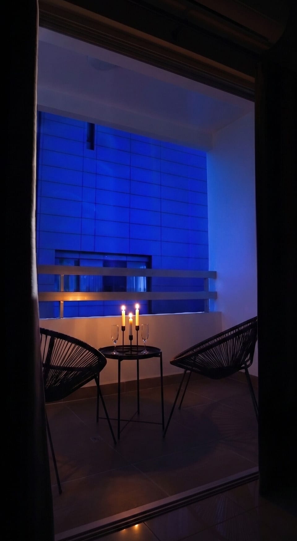 A relaxing veranda space perfect for unwinding any time of the day.